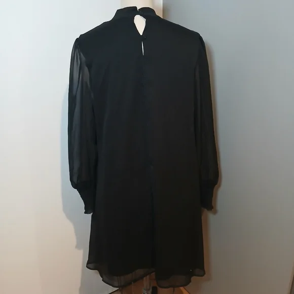 Myline Moda Black Dress / Size 44 - Picture 4 of 11